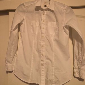 Loft button down softened shirt